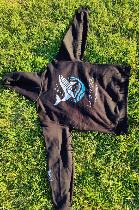 Relaxed Whale - Oversized Hoodie