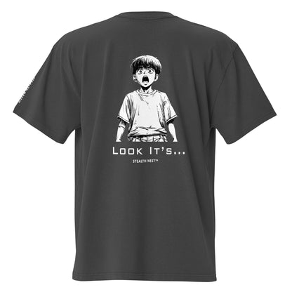 Look It's... - Faded Oversized T-Shirt