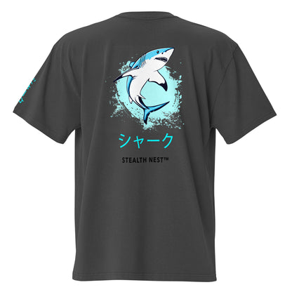 Aesthetic Shark - Heavy Faded T-Shirt