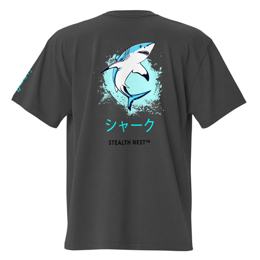 Aesthetic Shark - Heavy Faded T-Shirt