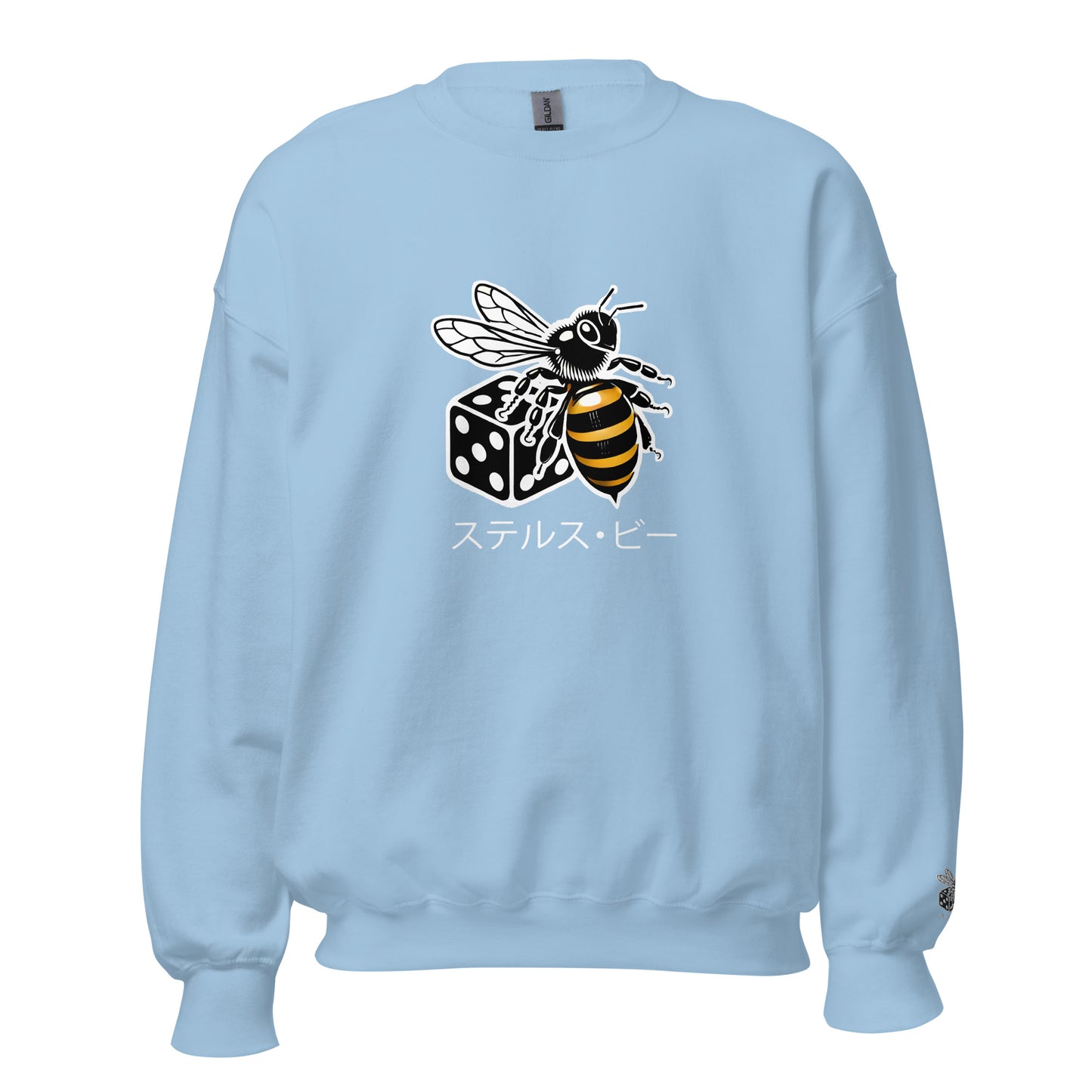 STEALTH BEE- Sweatshirt - White Text