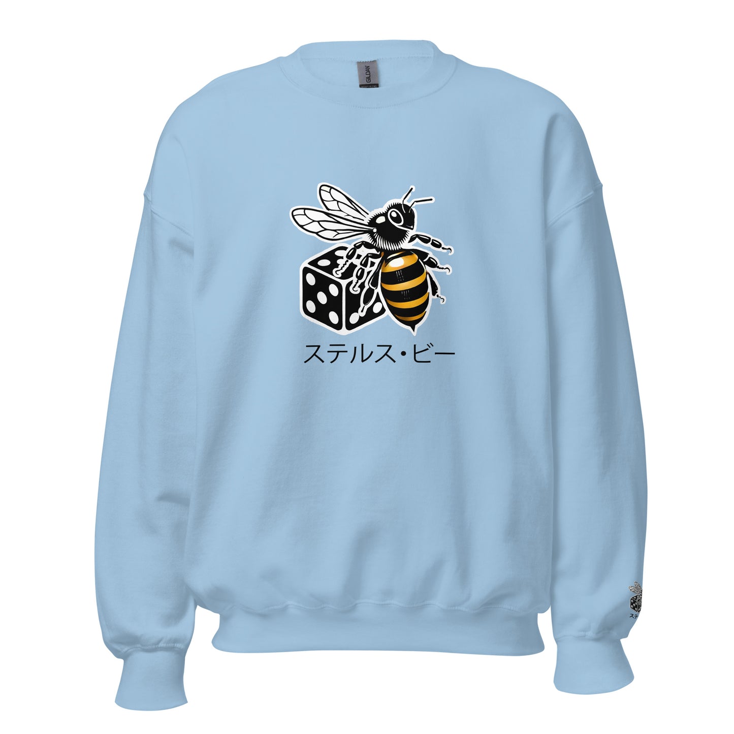 STEALTH BEE - Sweatshirt - Black Text