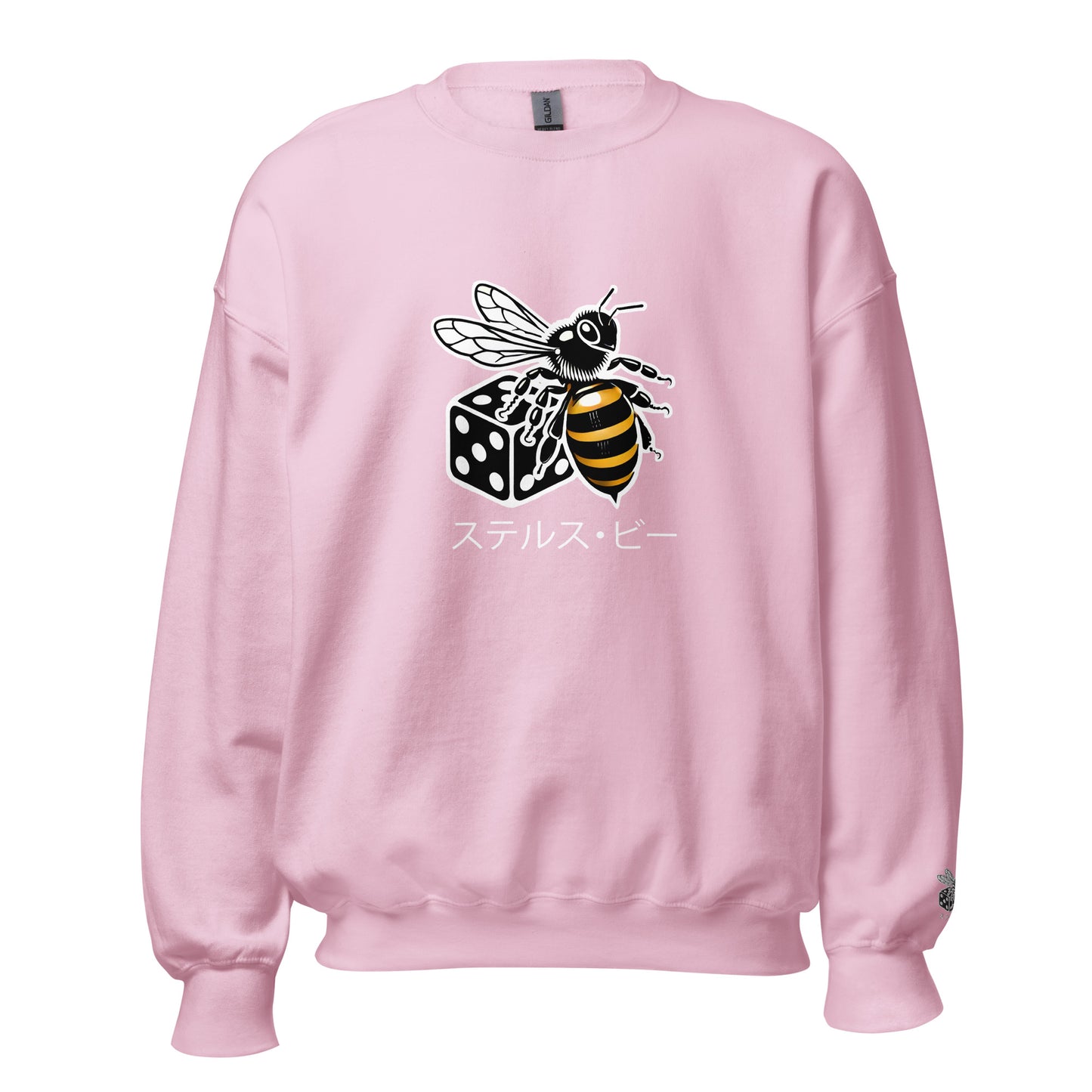 STEALTH BEE- Sweatshirt - White Text