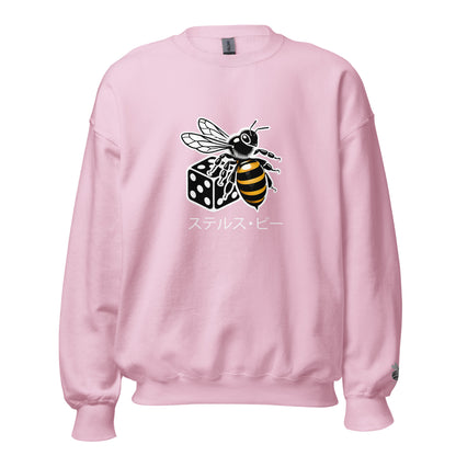 STEALTH BEE- Sweatshirt - White Text