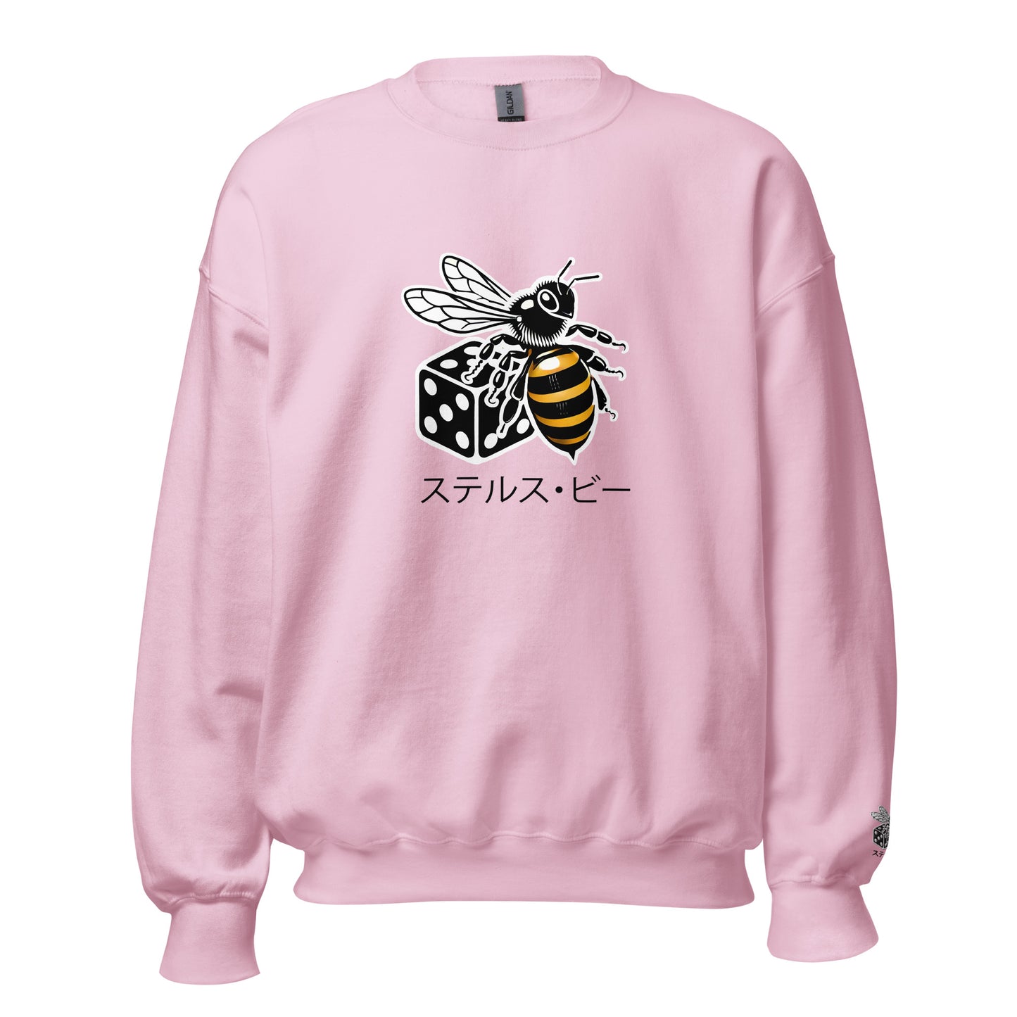 STEALTH BEE - Sweatshirt - Black Text