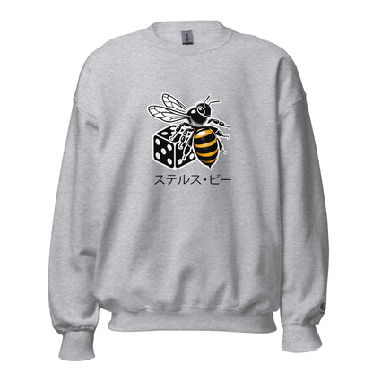 STEALTH BEE - Sweatshirt - Black Text