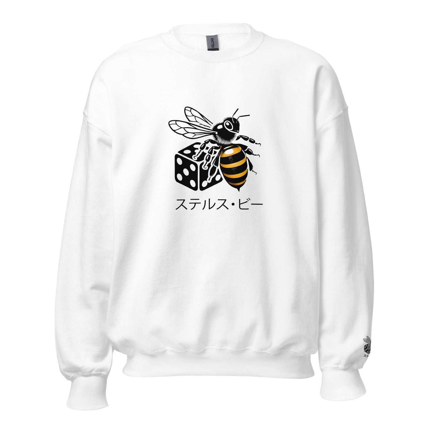 STEALTH BEE - Sweatshirt - Black Text