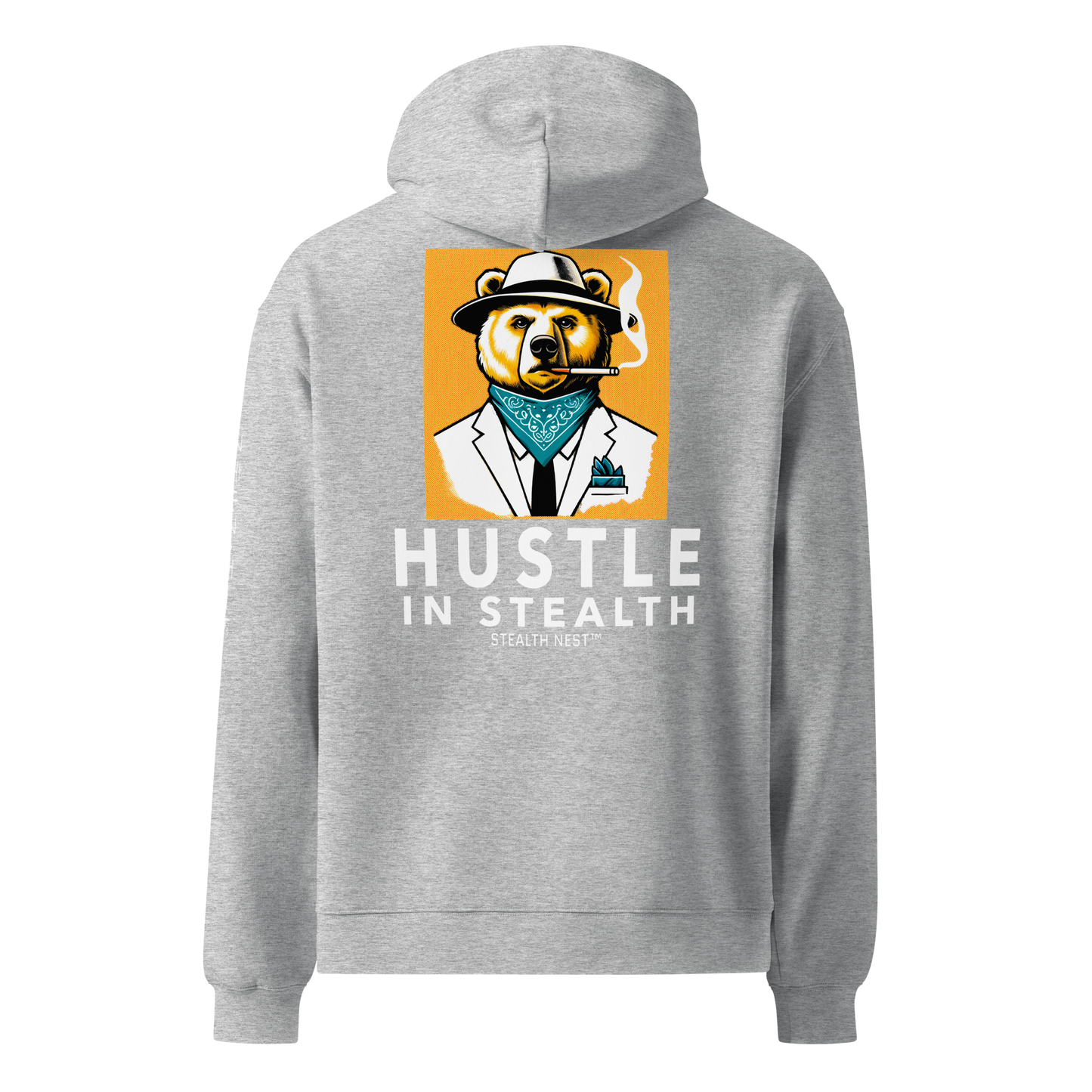 BIG BOSS BEAR HUSTLE - Oversized Hoodie