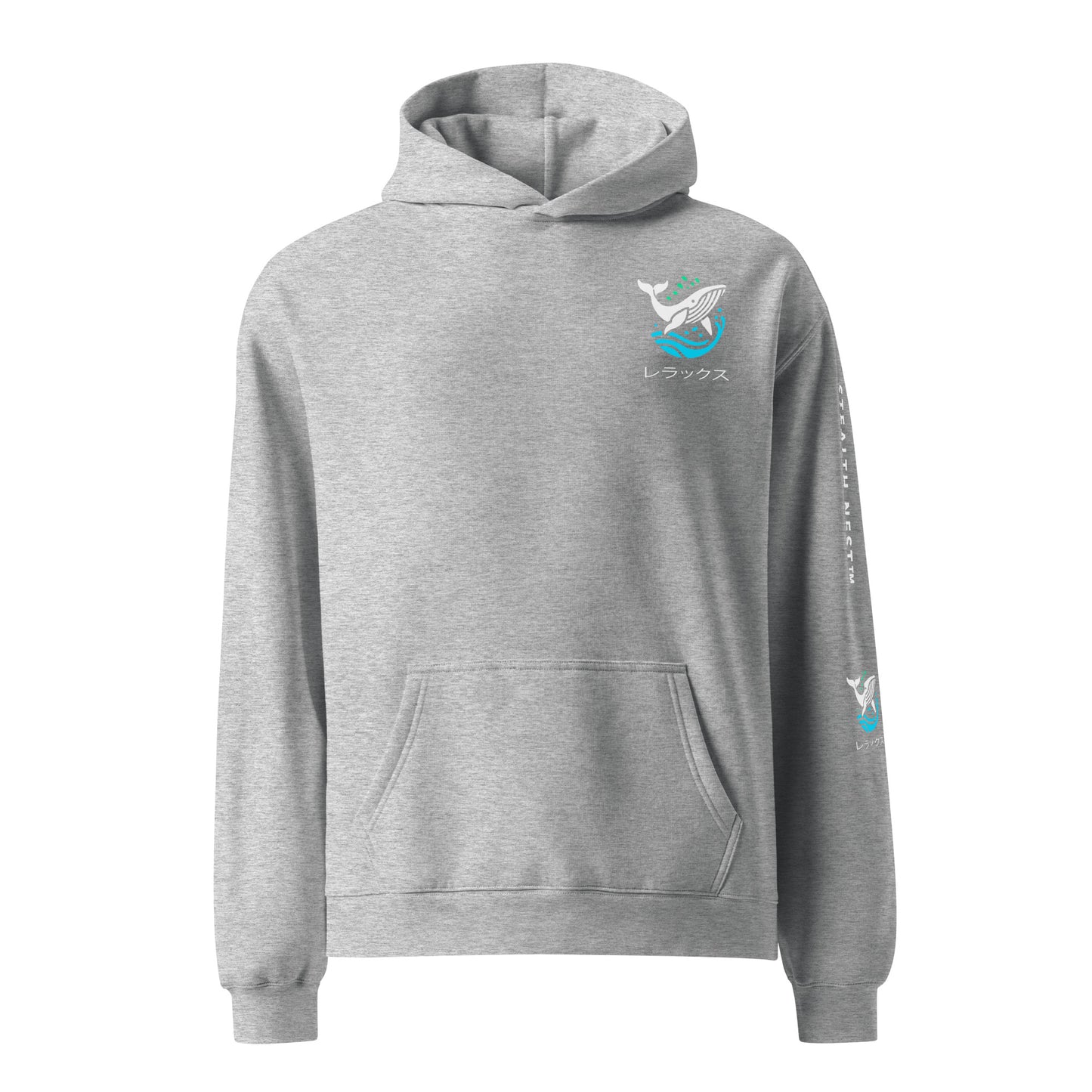 Relaxed Whale - Oversized Hoodie