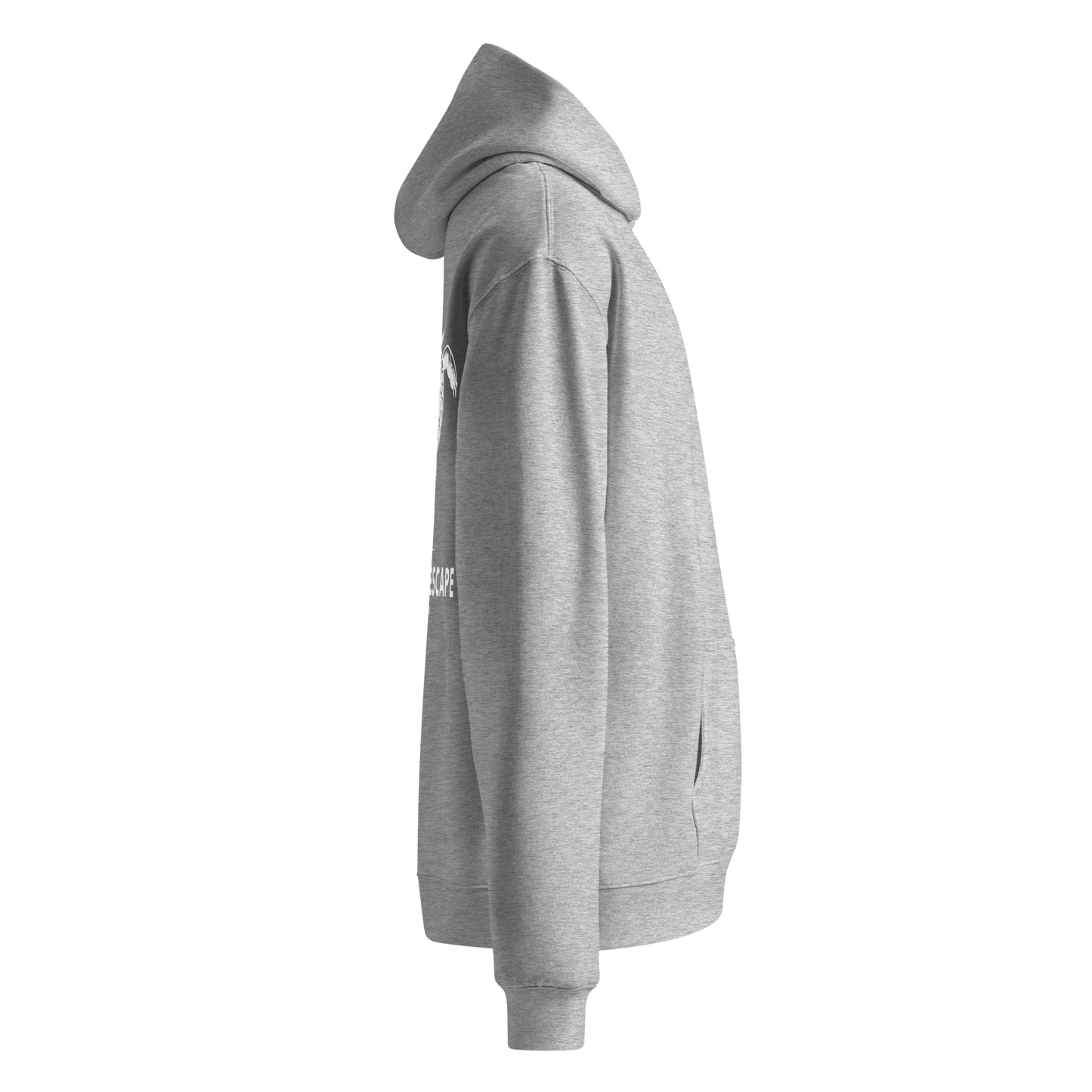 Embrace Your Escape - Oversized Hoodie - White Text