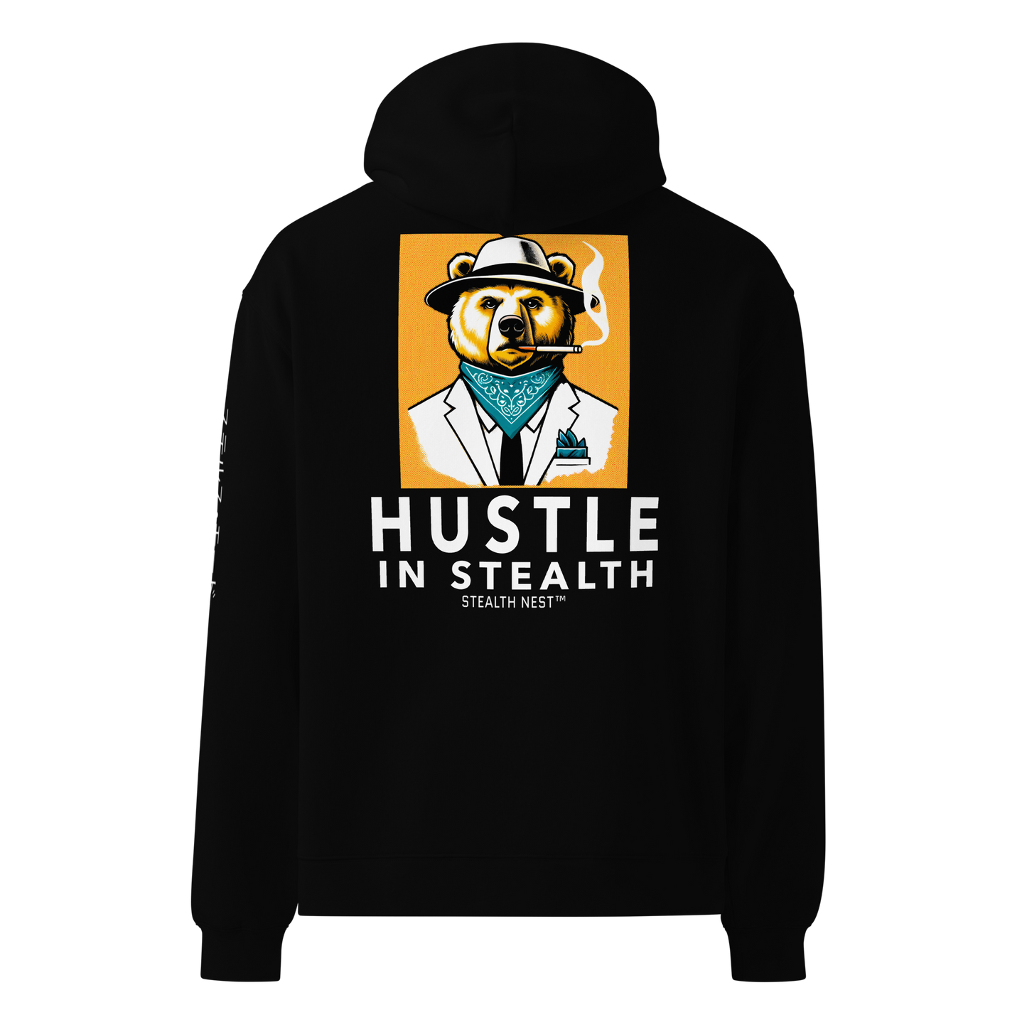 BIG BOSS BEAR HUSTLE - Oversized Hoodie