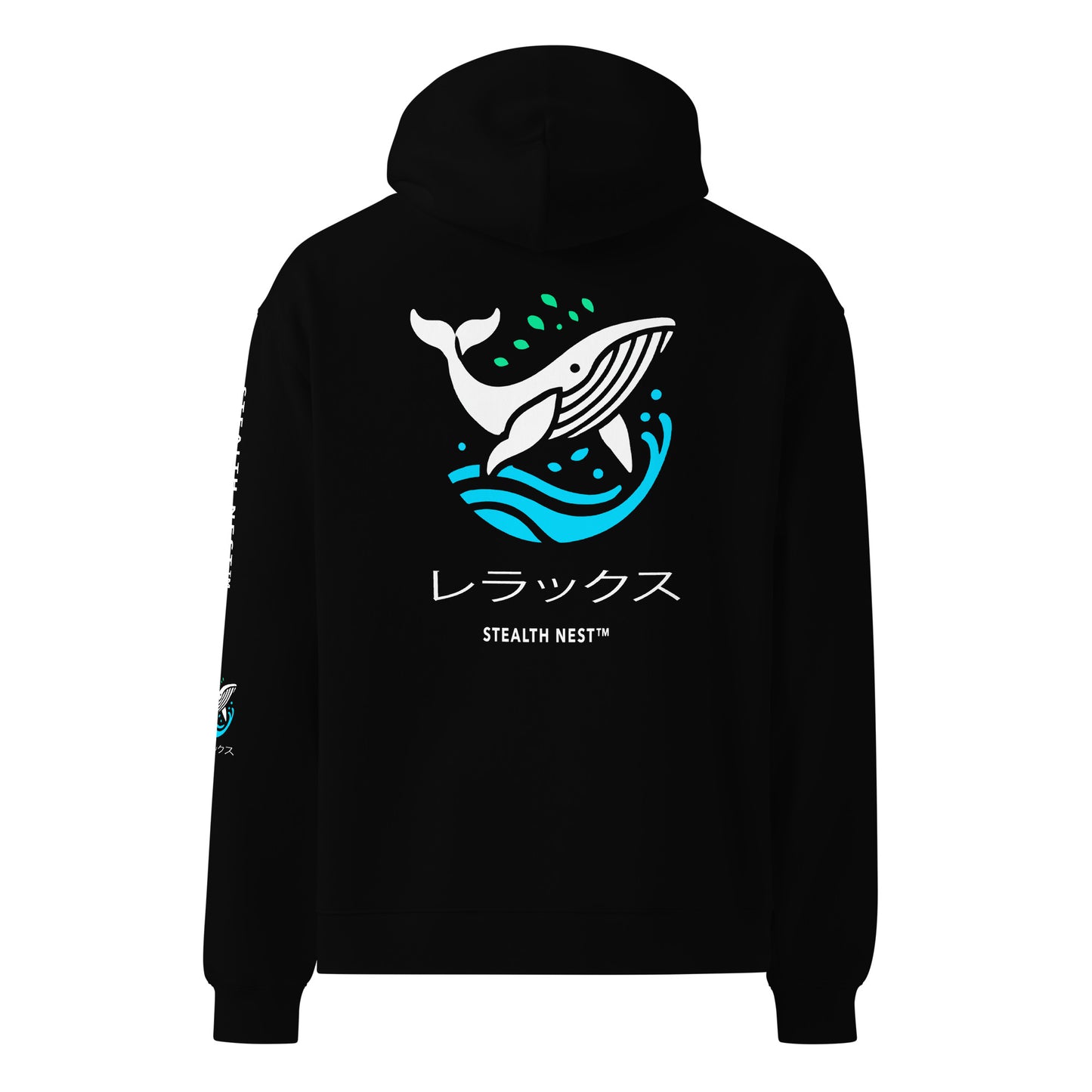 Relaxed Whale - Oversized Hoodie