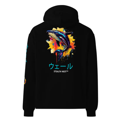 Whale Safari - Oversized Hoodie