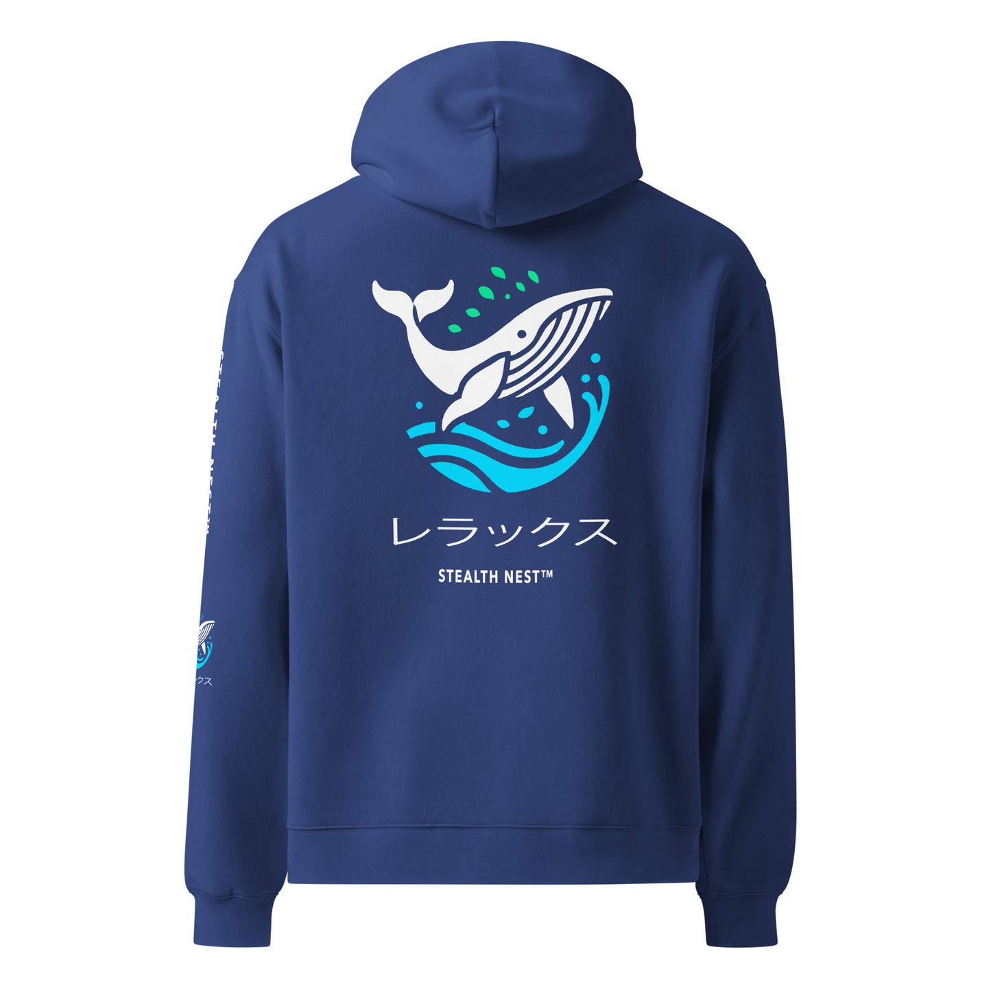 Relaxed Whale - Oversized Hoodie