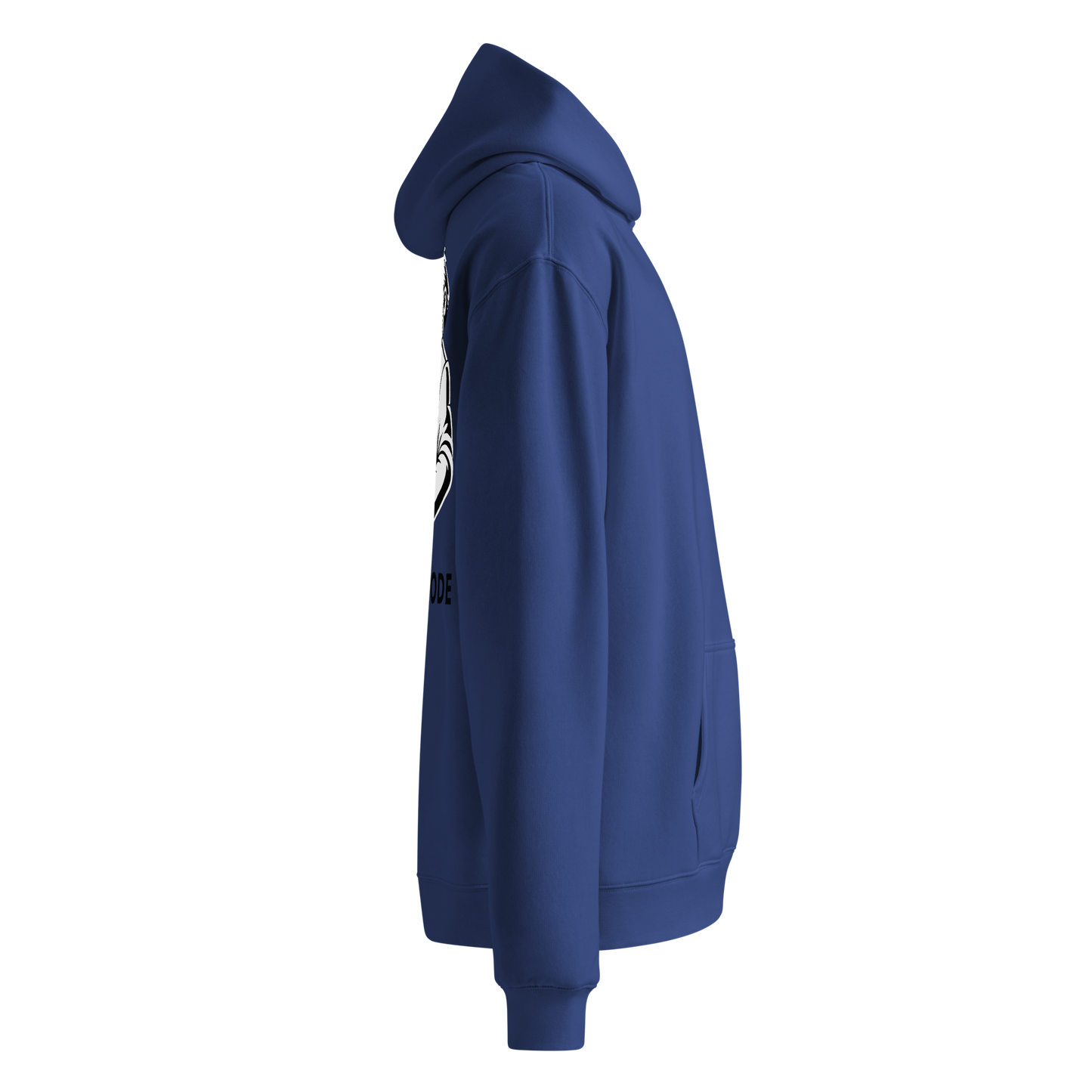 STEALTH MODE Black - Oversized Hoodie