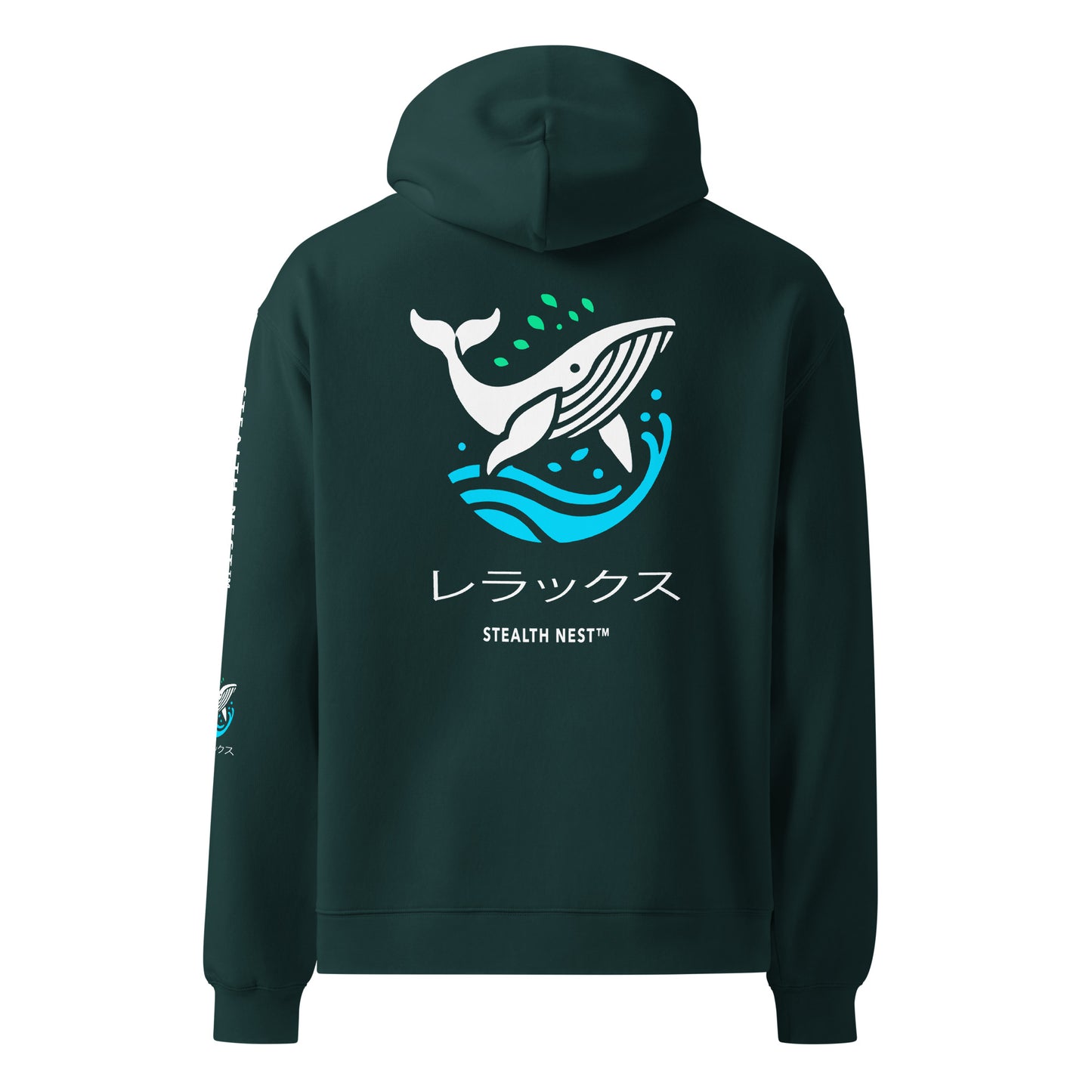 Relaxed Whale - Oversized Hoodie